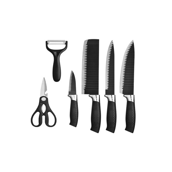Conjunto De Facas Aço Inoxidável - Kit 6