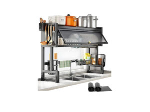 Escorredor De Louças Organizador Solaris - 65cm e 85cm Com Gaveta