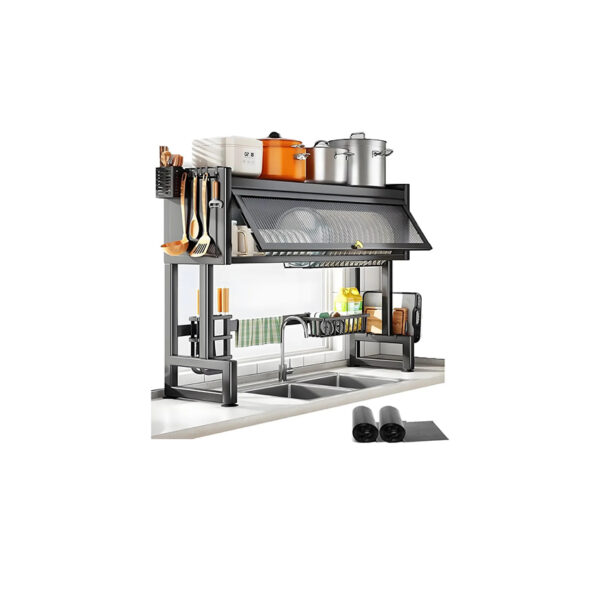 Escorredor De Louças Organizador Solaris - 65cm e 85cm Com Gaveta