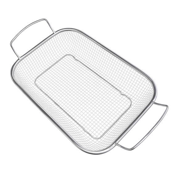 Cesto Quadrado de Aço Inox Solaris com Alça - Imagem 5