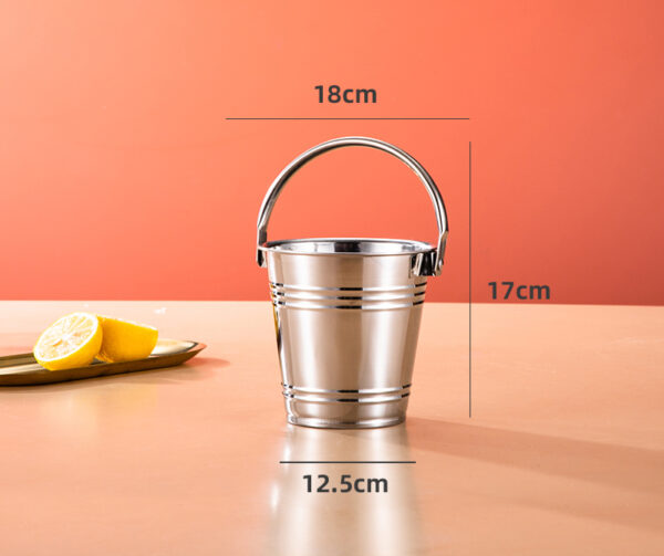 Baldes de Gelo em Aço Inox - Imagem 4