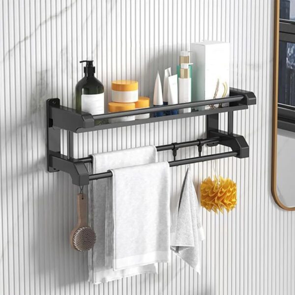 Prateleiras organizadoras em aço Inox Solaris - 40cm - Imagem 3