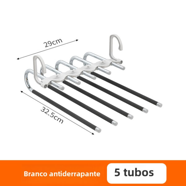 Cabide Organizador em Aço Inox Solaris - Imagem 5
