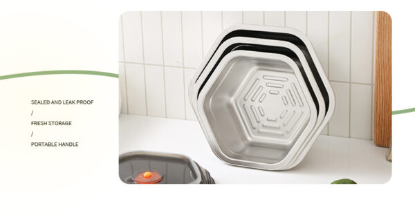 Potes Herméticos em Aço Inox Solaris - Imagem 3
